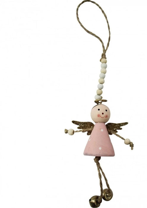 Christma Hanging Angel Halo (Pink)