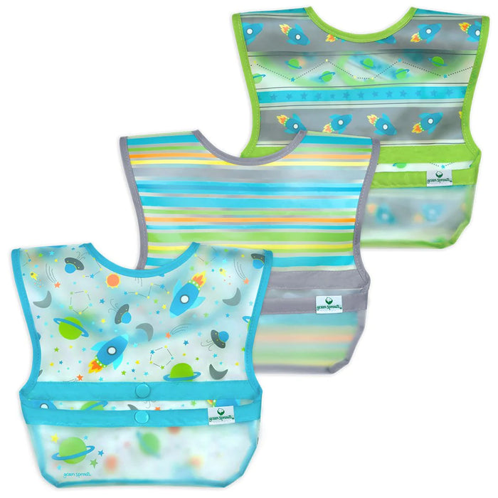 i.play Snap & Go Wipe-off Bib (3 pack) 9-18mo - Lozza’s Gifts & Homewares 