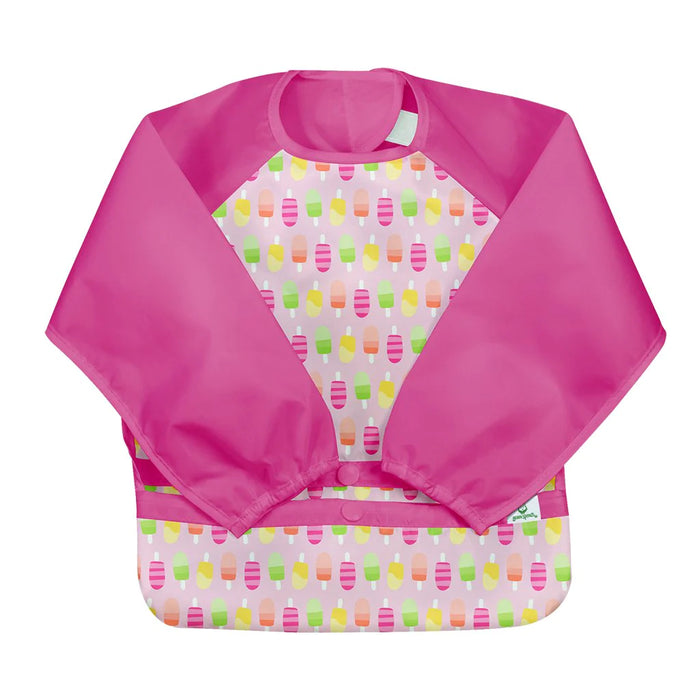 i.play Snap & Go Easy-wear Long Sleeve Bib (single) 12/24 months - Lozza’s Gifts & Homewares 