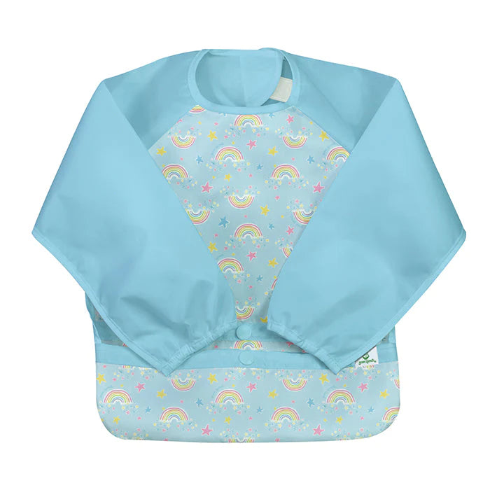 i.play Snap & Go Easy-wear Long Sleeve Bib (single) 12/24 months - Lozza’s Gifts & Homewares 