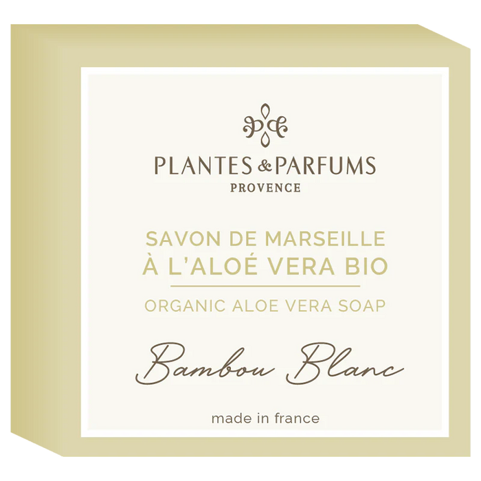 Plantes & Parfums | Marseille Scented Soap (Bamboo Blanc) 100g