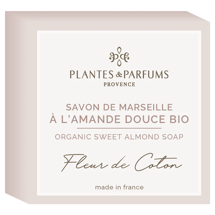 Plantes & Parfums | Marseille Scented Soap 100g ( Fleur de Coton)