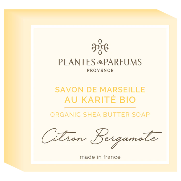 Plantes & Parfums | Marseille Scented Soap (Citron Bergamote) 100g