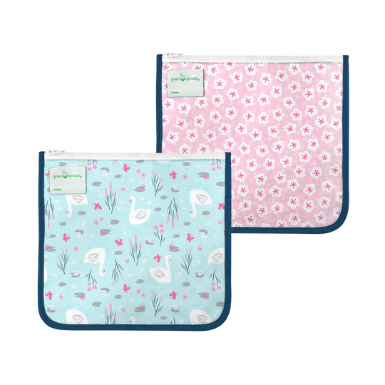 Reusable Insulated Sandwich Bags (2 pack) - Lozza’s Gifts & Homewares 