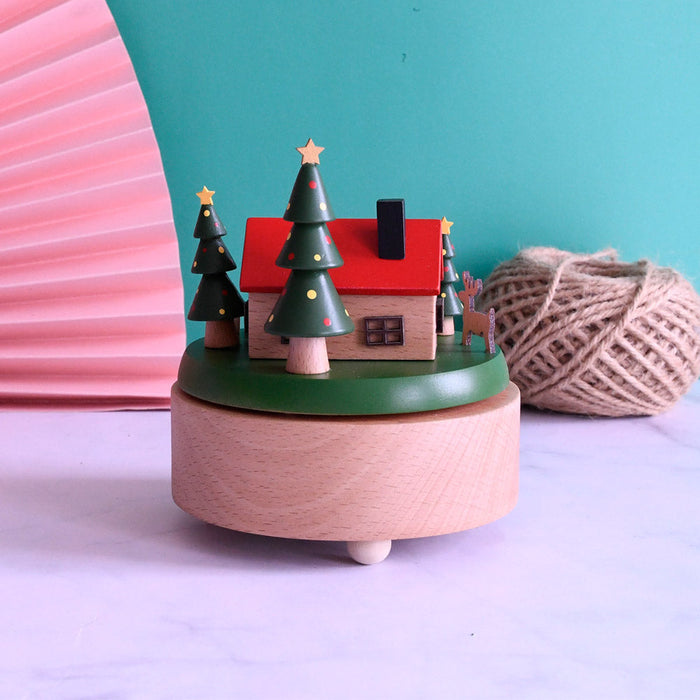 Christmas Music Box - Santa House