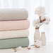 Living Textiles | Organic Bassinet/Cradle Cellular Blanket - Natural White - Lozza’s Gifts & Homewares 