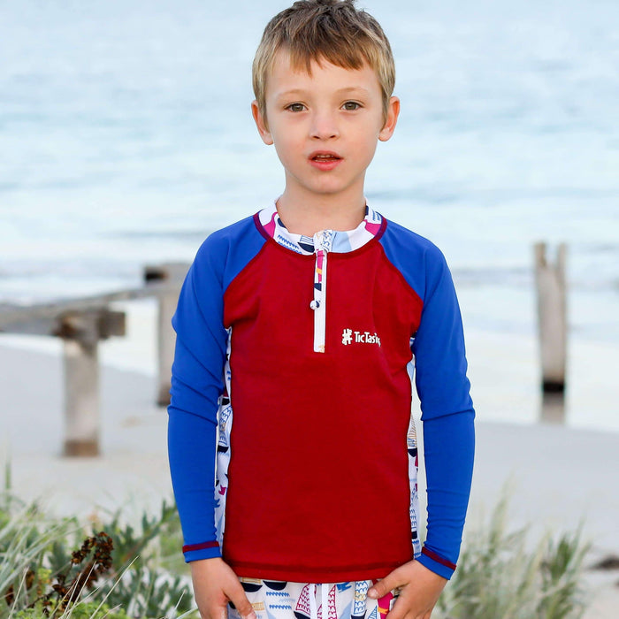 Boys Li'l Rascal Rashguard | Yacht Club