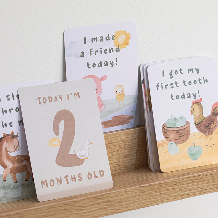 Lolli Living | Milestone Cards - Tractor Ride