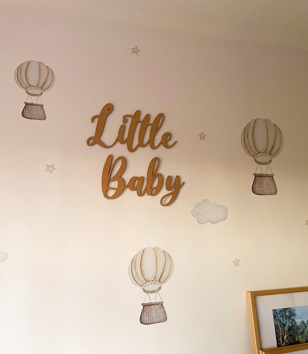 Wall Decals - Pastel Hot Air Balloons