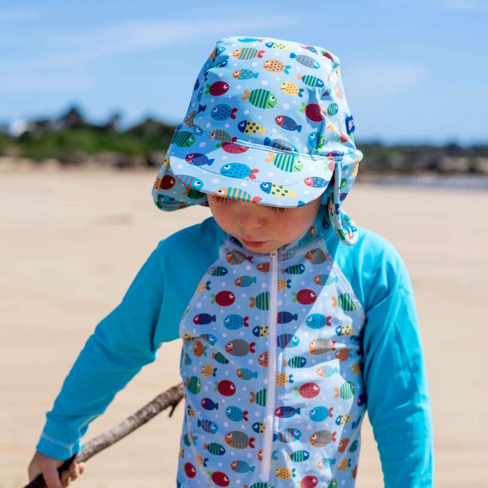 Boys All-in-one Swim Sunsuit | Fish Frenzy