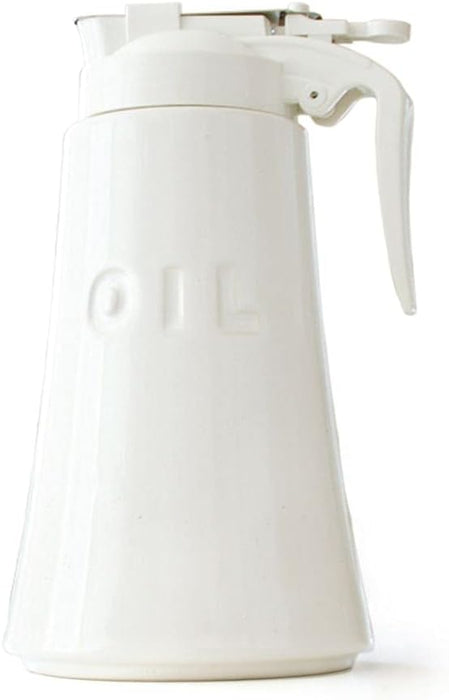 Zero Japan | White Oil Dispenser 550ml - Lozza’s Gifts & Homewares 