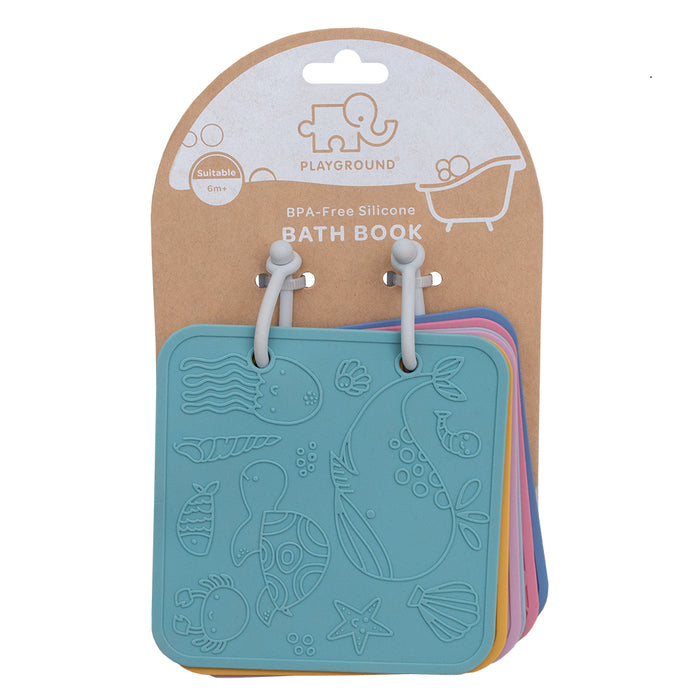 Living Textiles | Silicone Baby Bath Book - Lozza’s Gifts & Homewares 