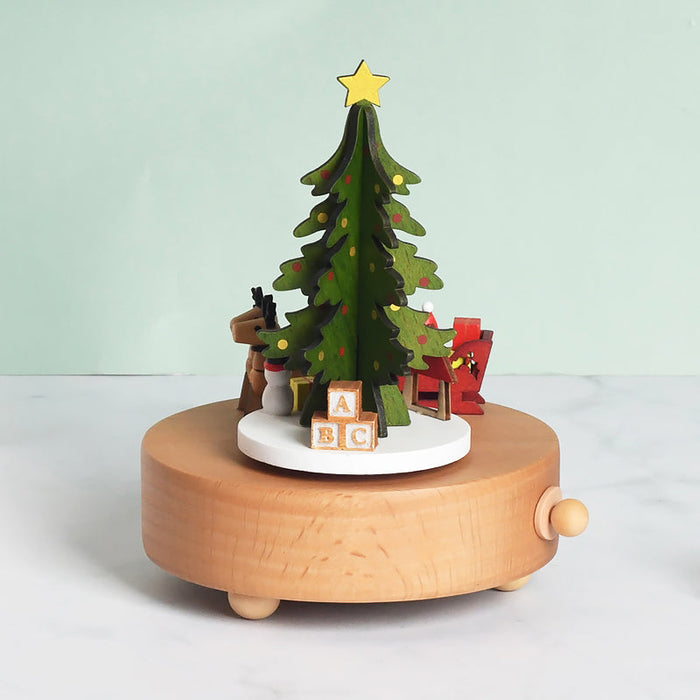 Christmas Music Box - Santa Sleigh