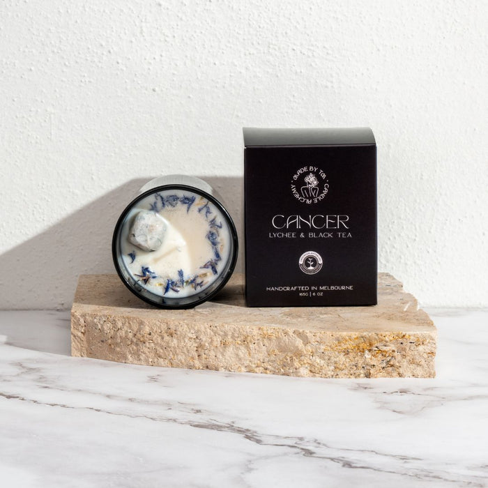 Lucid Works | Cancer Zodiac Soy Crystal Candle