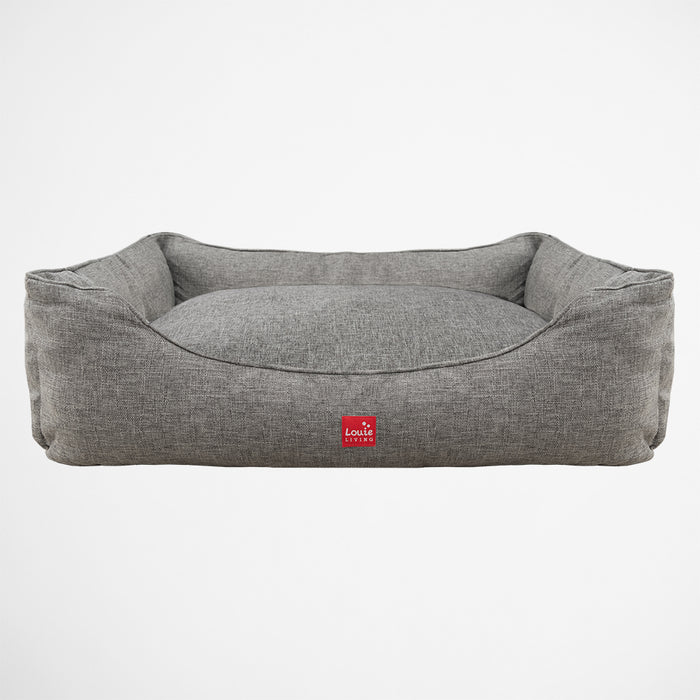 Lolli Living | Rectangle Lounger Pet Bed - Grey