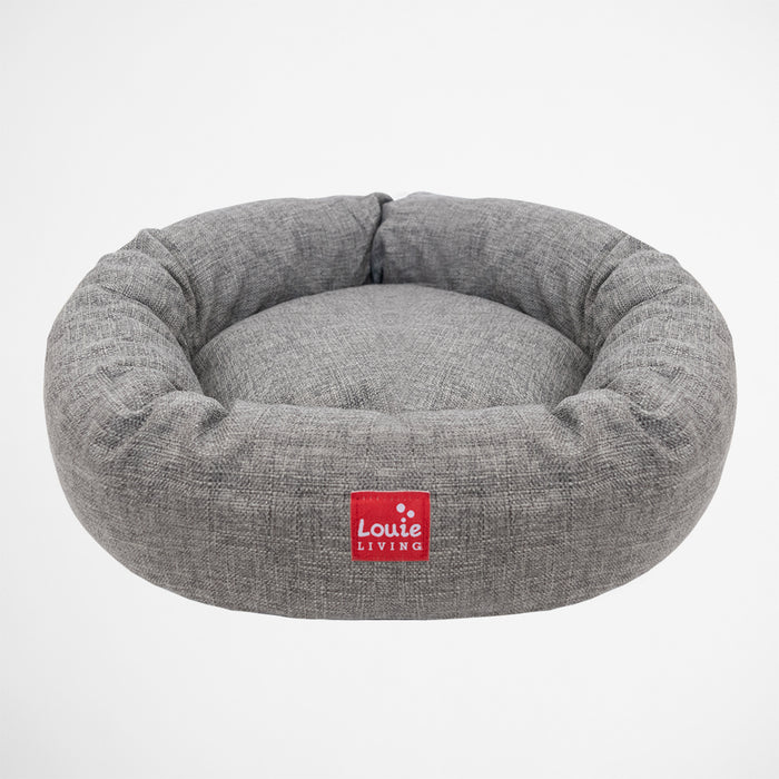 Lolli Living | Donut Lounger Pet Bed - Grey