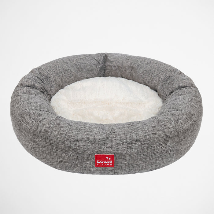 Lolli Living | Donut Lounger Pet Bed - Grey