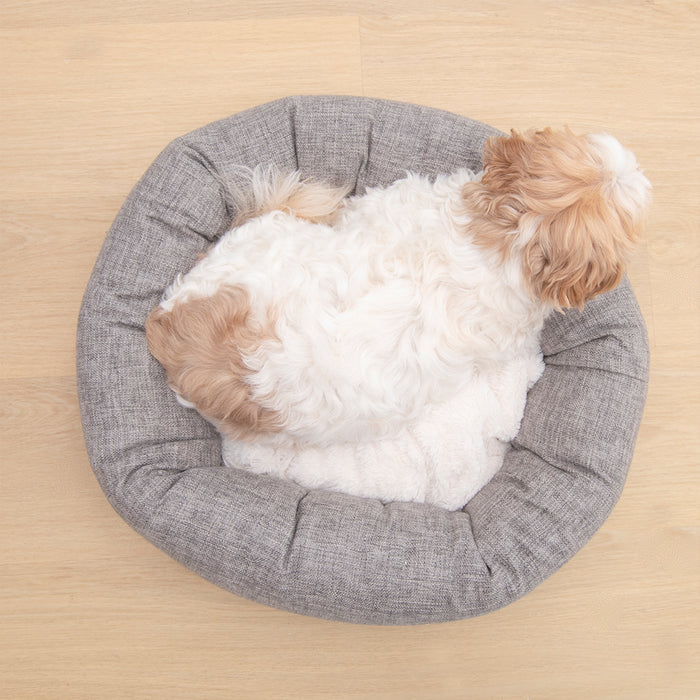 Lolli Living | Donut Lounger Pet Bed - Grey