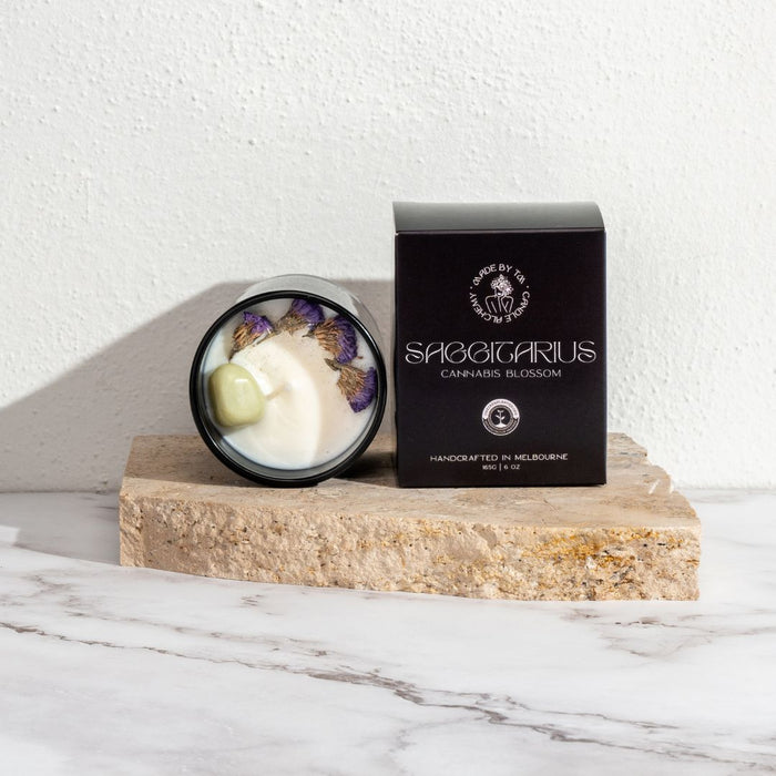 Lucid Works | Sagittarius Zodiac Soy Crystal Candle