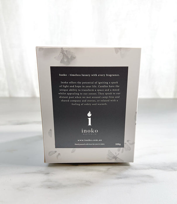 Inoko | Inspire Glass Candle with Coaster - Lozza’s Gifts & Homewares 