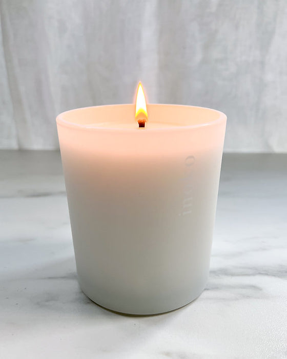 Inoko | Inspire Glass Candle with Coaster - Lozza’s Gifts & Homewares 