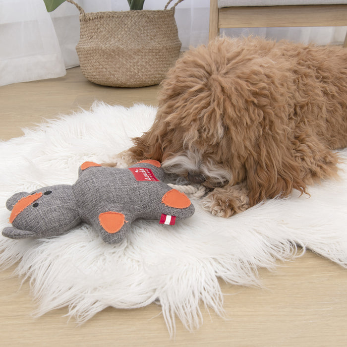 Louie Living | Silvester the Squirrel Dog Toy