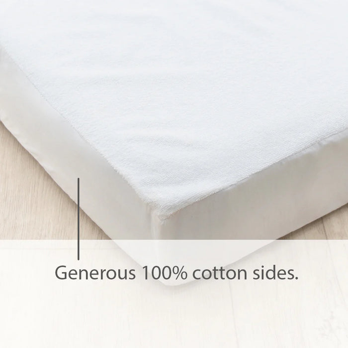 Living Textiles | Waterproof Mattress Protector - Compact Cot