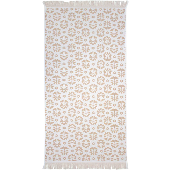 Bambury | Beach Towel - Flora Pebble