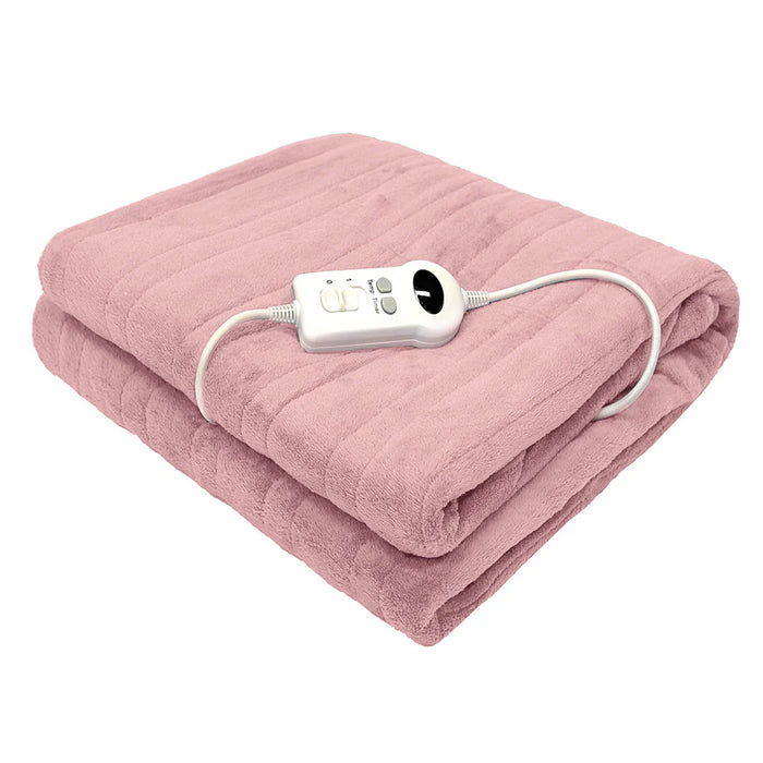 Bambury | Fleece Heated Throw Blanket