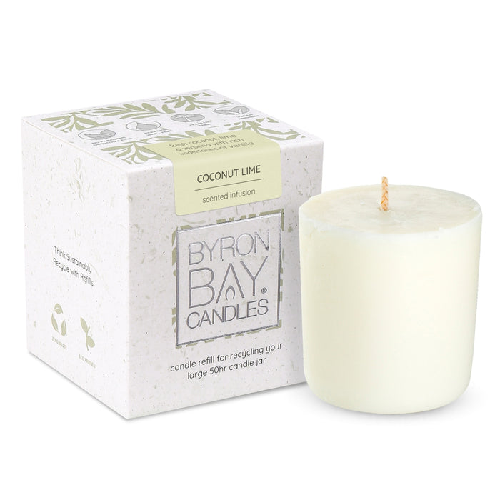 Byron Bay Candles | Scented Candle Refills - Fits Large 50 Hour Jar