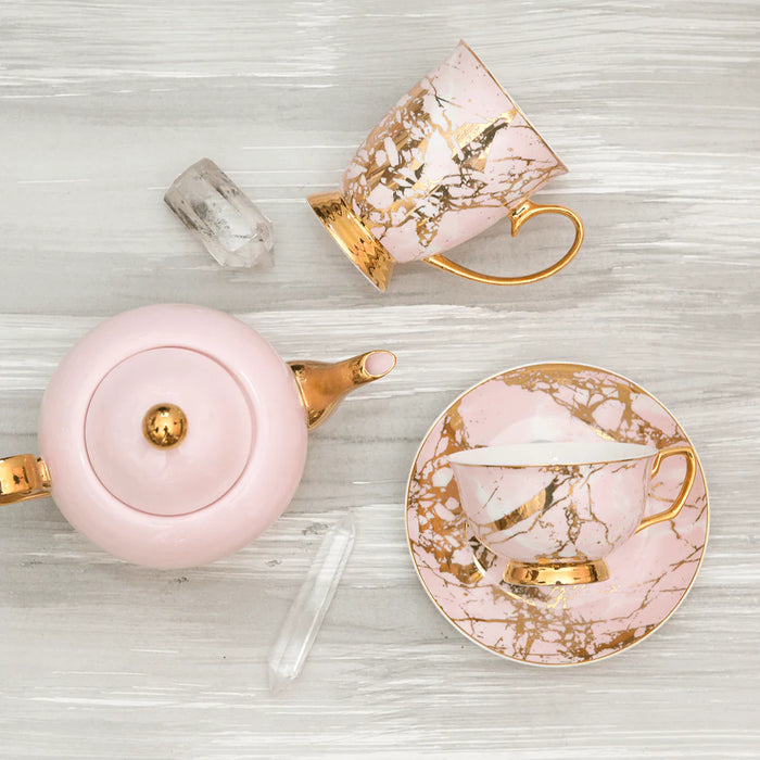 Cristina Re | Teacup & Saucer - Rose Quartz