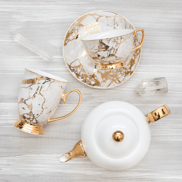 Cristina Re | Teacup & Saucer - White Celestite