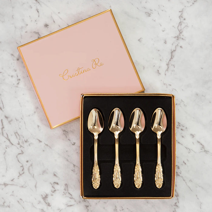 Cristina Re | Teaspoons Set of 4 - Vintage