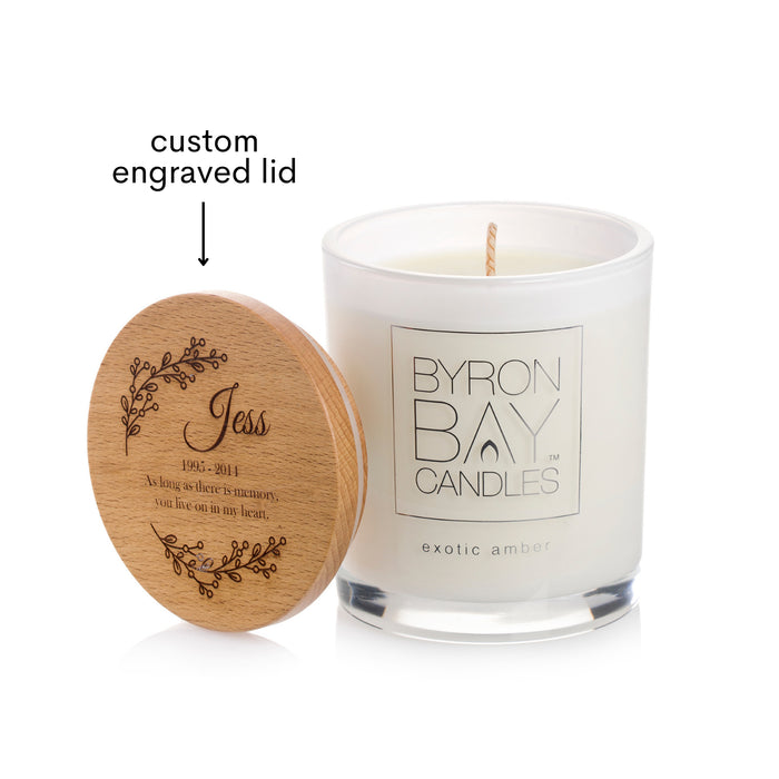 Byron Bay Candles | Scented Pure Soy Candle - 30 Hour - Vanilla Caramel