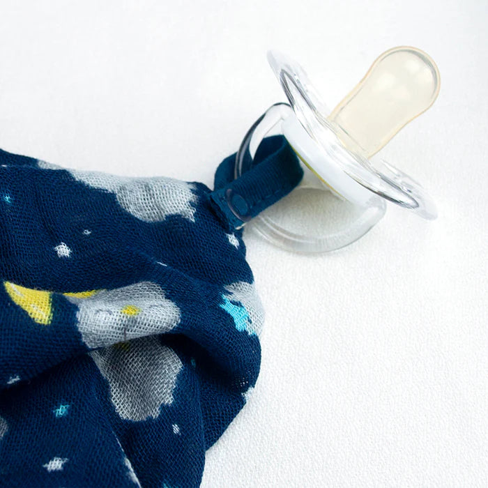 Snuggle Blankie Teether made from Organic Cotton - 3months+ - Lozza’s Gifts & Homewares 