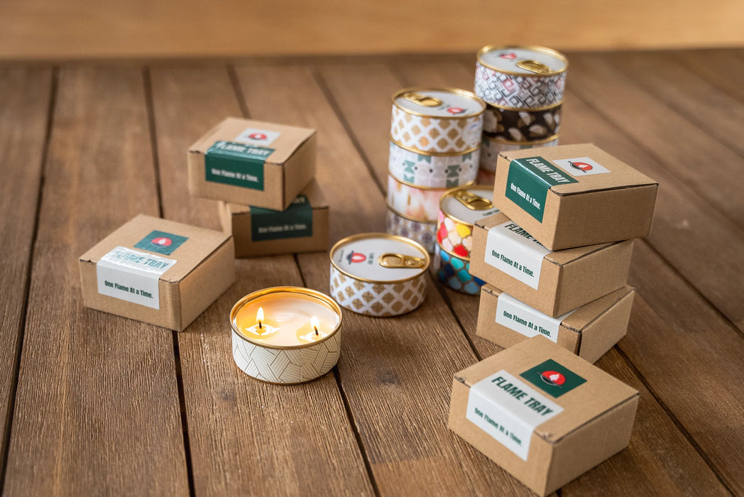 Flame Tray | Canned Candle - French Countryside