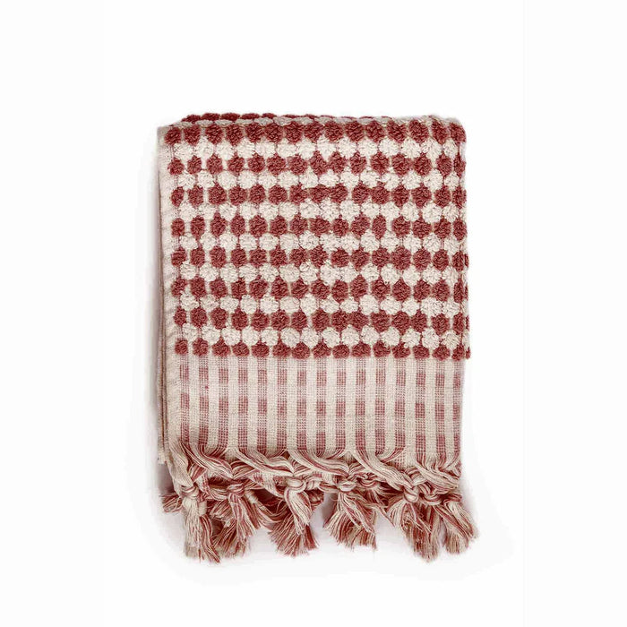 Miss April | Pompom Turkish Cotton Hand Towels