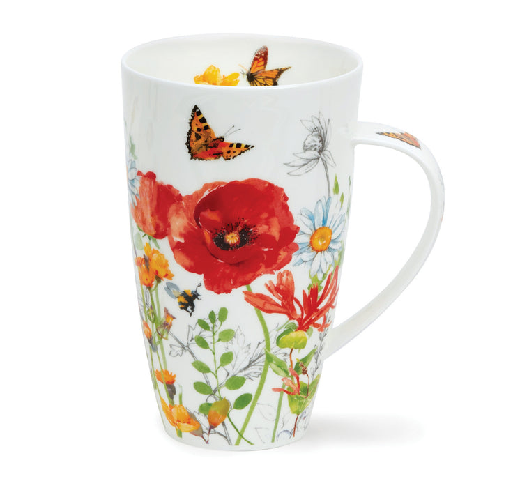 Dunoon | Henley Meadow Breeze Red Fine Mug