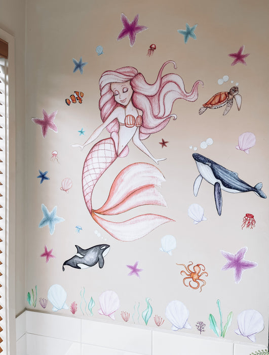 Wall Decals - Mermaid Pixie