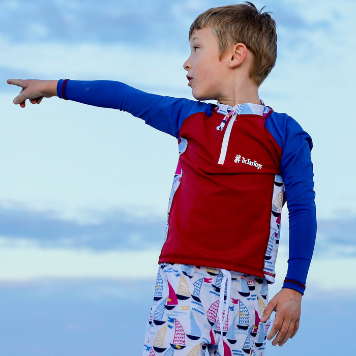 Boys Li'l Rascal Rashguard | Yacht Club