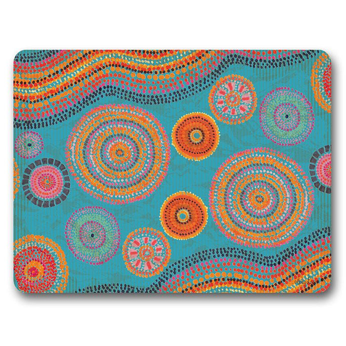 Kelly Lane | Blue Spirit Set of 6 Placemats - 29x22cm (Gift Box)