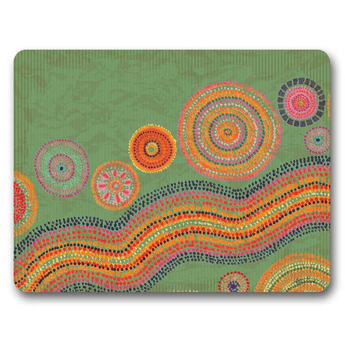 Kelly Lane | Green Spirit Set of 6 Placemats - 29x22cm (Gift Box)