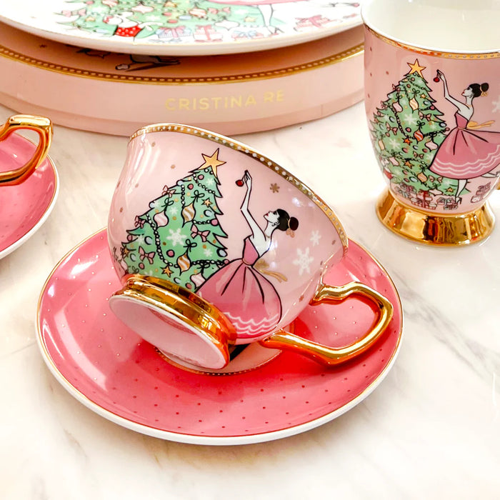 Cristina Re | La Belle Noel - Teacup & Saucer