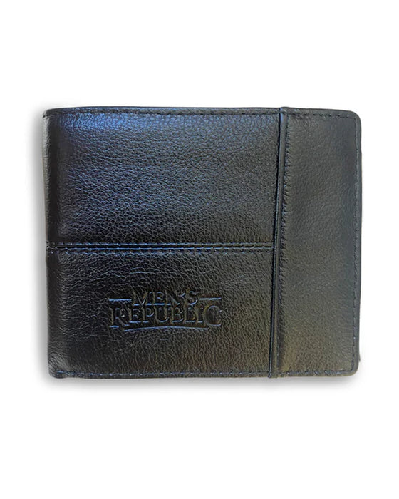 Men's Republic | Leather Wallet - Black