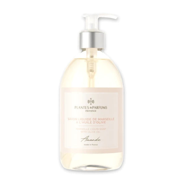 PLANTES & PARFUMS | Savon Liquide De Marseille - Almond Scented Liquid Soap (Amanda)