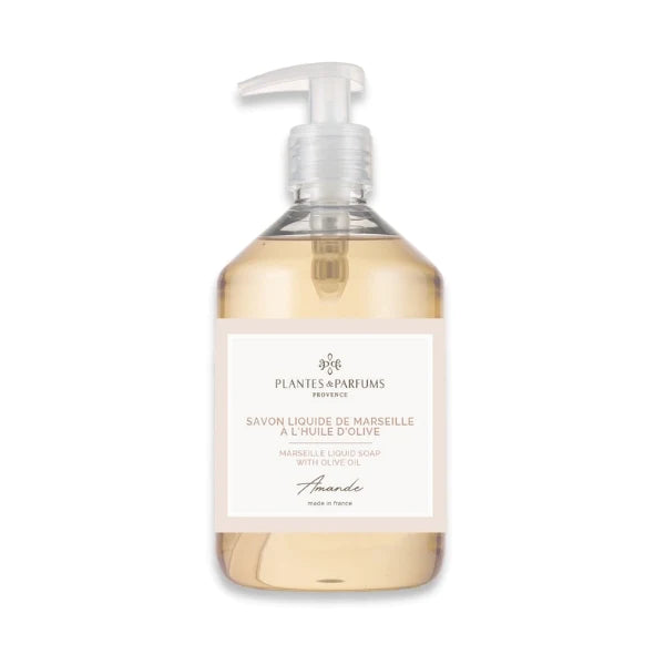 PLANTES & PARFUMS | Savon Liquide De Marseille - Almond Scented Liquid Soap (Amanda)