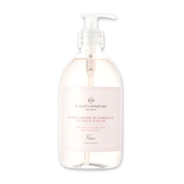 PLANTES & PARFUMS | Savon Liquide De Marseille - Rose  Scented Liquid Soap (Rose)