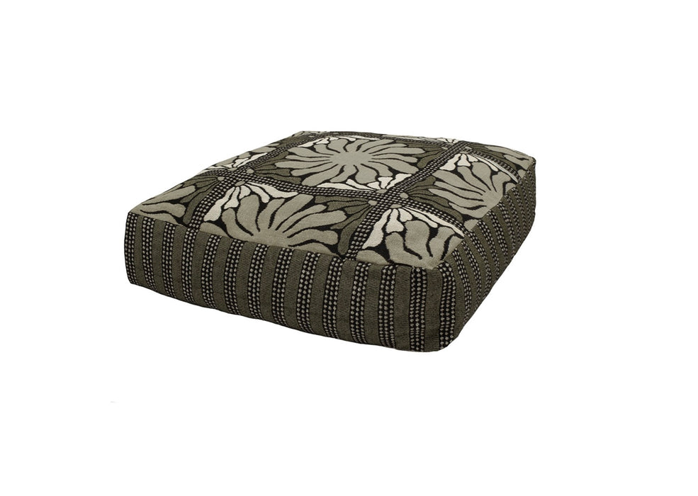 Bambury | Zinnia Floor Cushion - Moss