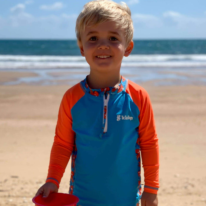 Boys Li'l Rascal Rashgaurd | 'O' is for Octopus