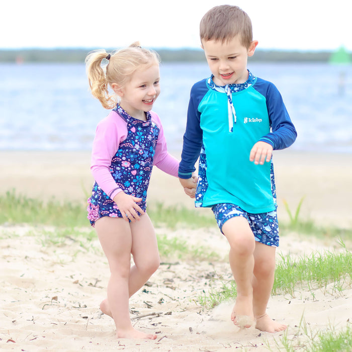 Boys Li'l Rascal Rashguard | Shark Attack!